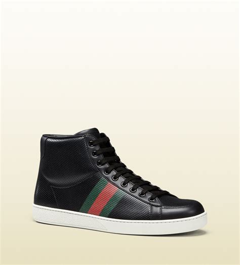 gucci sneakers for men high tops black g|authentic gucci sneakers for men.